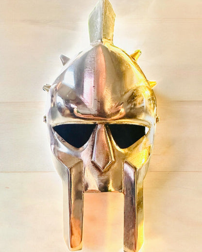 Gladiator Maske Rytter "Sparta" - mulighet for personlig tilpasning med gravering