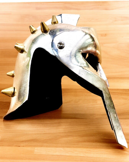 Gladiator Maske Rytter "Sparta" - mulighet for personlig tilpasning med gravering